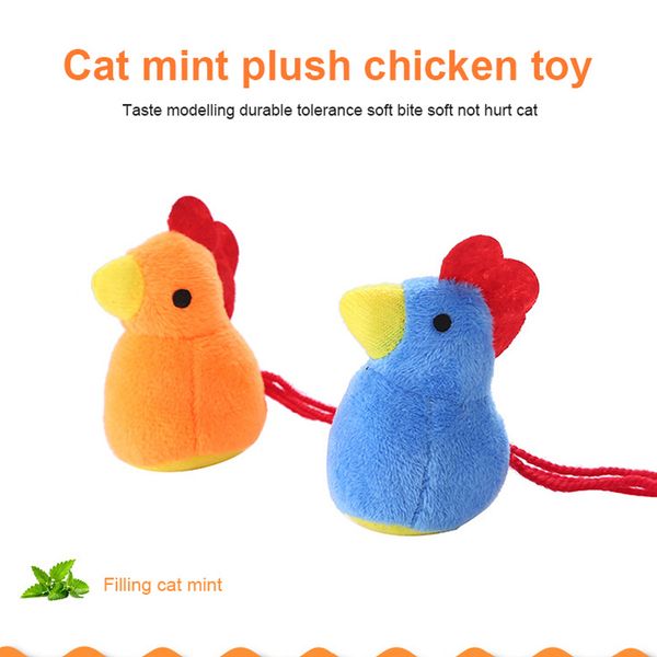 

plush interactive cat puppet pet toys, rooster shaped toys
