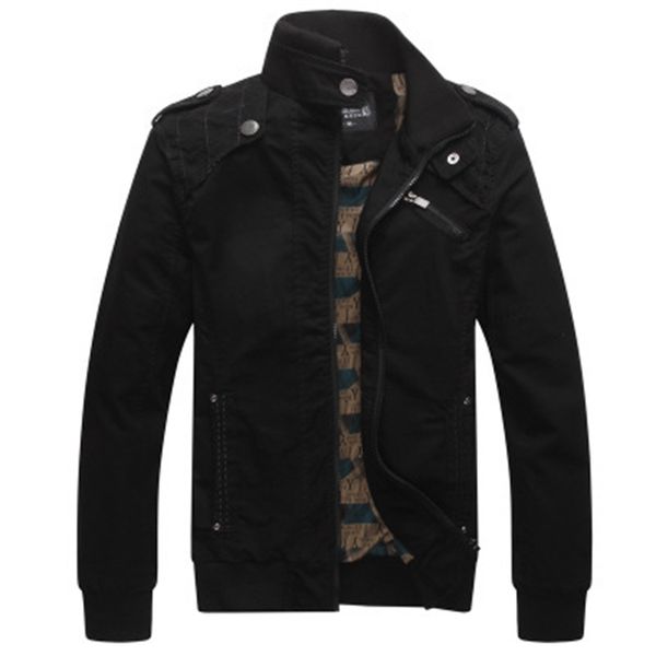 

new spring men's wash jacket, Black;brown