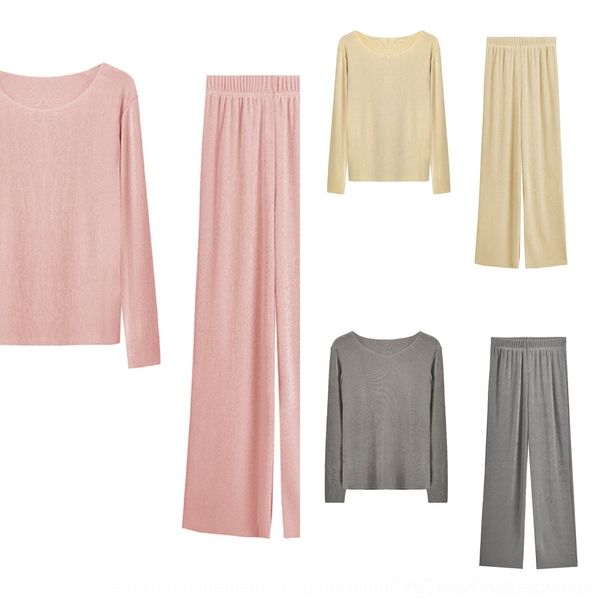 

ce0bj ice шелковых бесшовные костюма женщины лето круглой шея длинного костюм suitt футболка suitsleeve твердая высокие щелочная футболка цв, Gray