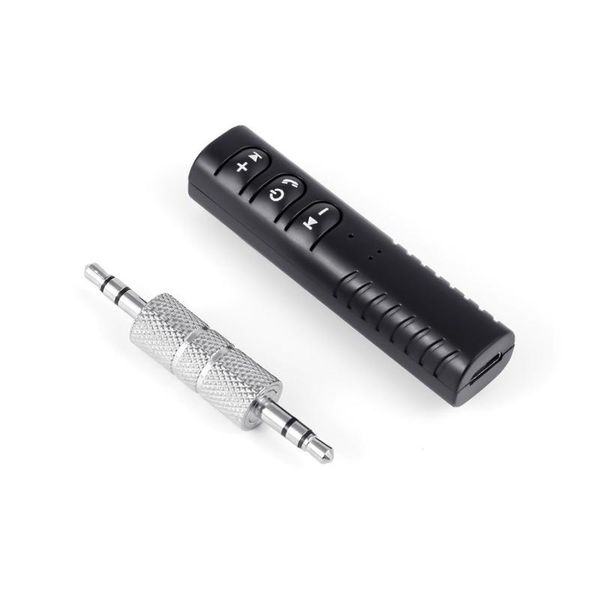 

2020 new universal 3.5mm jack car kit hands music audio receiver adapter car aux kit for speaker earphone aux