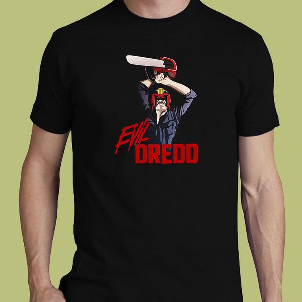 

judge dredd evil dead mashup horror s 3xl movie summer men summer short sleeves hoodie designers t shirts sweatshirt