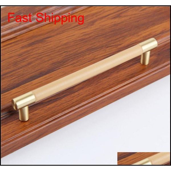 

leather furniture handles drawer cabinet knobs kitchen door handle cupboard wardrobe pull handles furniture qylyqe bde_luck
