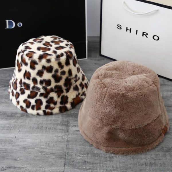 

autumn winter is melting and lovely hat fashionable leopard grain wool warm add thick hat q2, Blue;gray