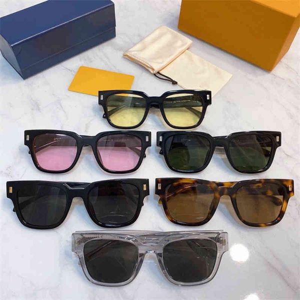 

2022 factory wholesale plate sunglasses trendy women's net red same fashion street spersonalized box men's, White;black