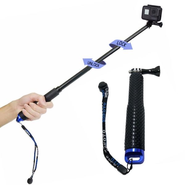 

selfie monopods go pro handheld sticks monopod for hero 5 4 3 session sjcam sj4000 eken h9r h8r xiao mi yi 4k camera accessories