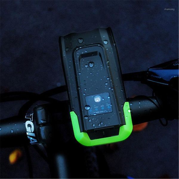 

bike lights induction bicycle front light usb rechargeable smart headlight with horn led lamp cycling accessories1