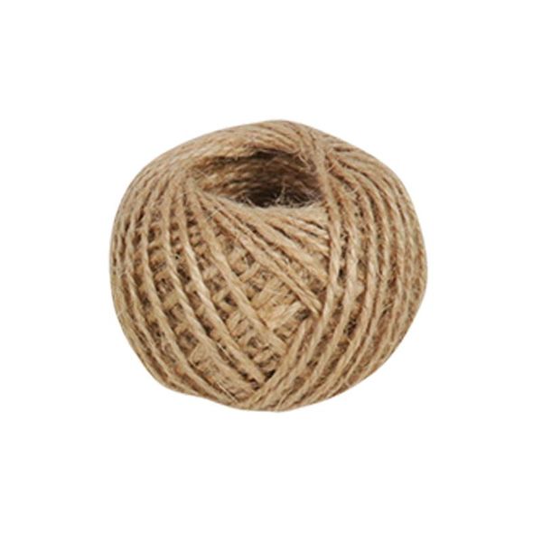 

joy-enlife свадебных украшений джута шпагат 30meter природного сизаль 2ммы деревенских теги wrap crafts витая веревочка шнур событие партия