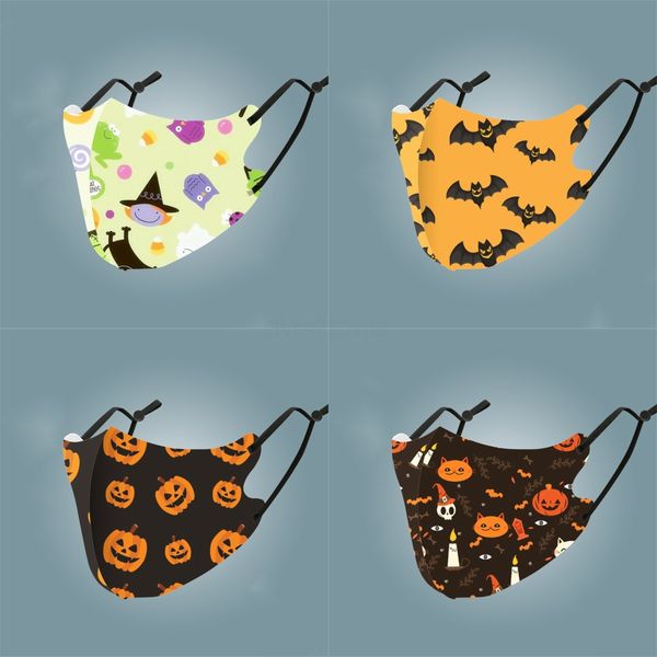 

black cute cartoon animal mask printed dustproof cycling winter thicken half face mouth mask#509