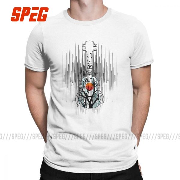 

men's ukulele guitar scenic sunset music waves t shirts t shirt casual short sleeve clothes cotton tees sport hooded sweatshirt hoodie