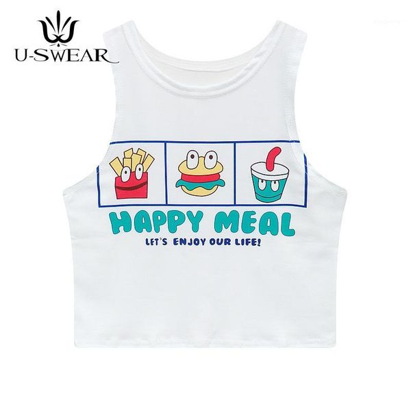 

summer short slim hamburger tank bottom sleeveless vest for female women t-shirt short camisoles fashion tees tank0221, White