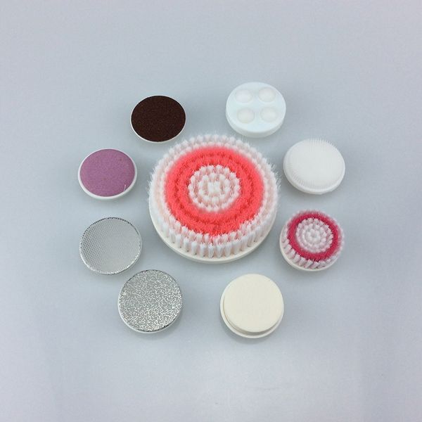 

9 in 1 multifunction electric body face skin care cleansing brush spa facial bath spa brushes perfections