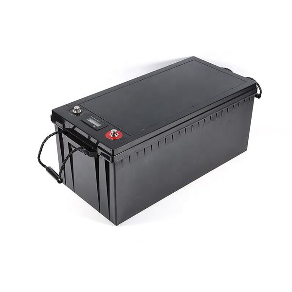 

lifepo4 12v 200ah battery built 4s 200a bms lcd lithium ion batteries deep cycle maintenance for ups camper caravan rv