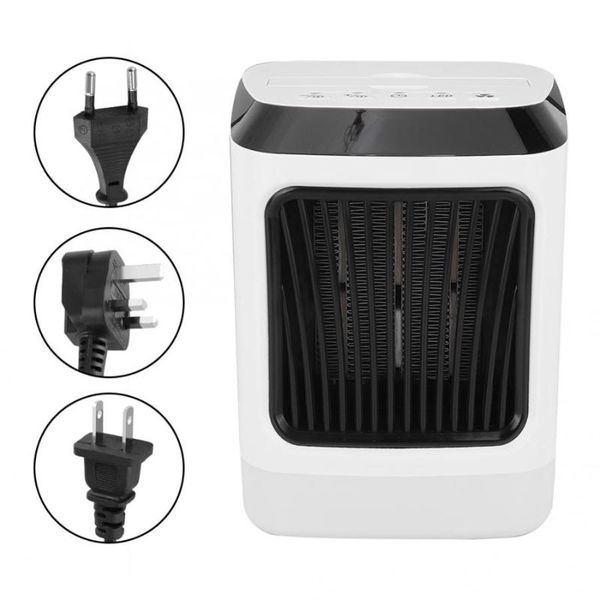 

110-220v home office timing electric tablefan heater with remote control