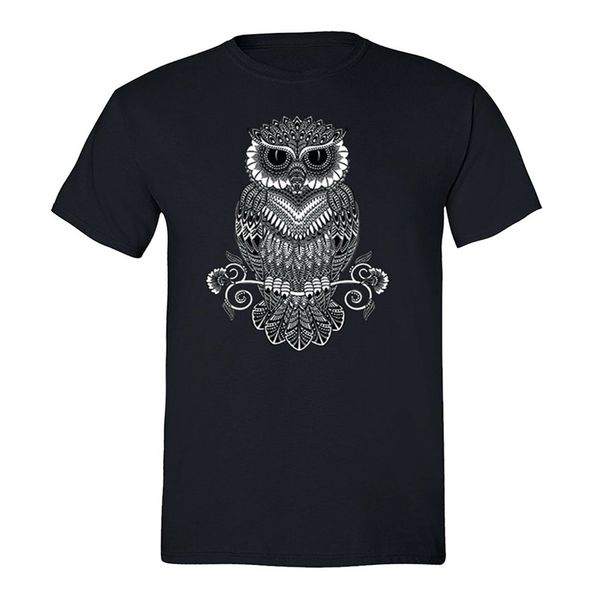 

mens line art owl day dead sugar skull dia de los muertos mexican t-shirt birthday gift tee shirt sport hooded sweatshirt hoodie