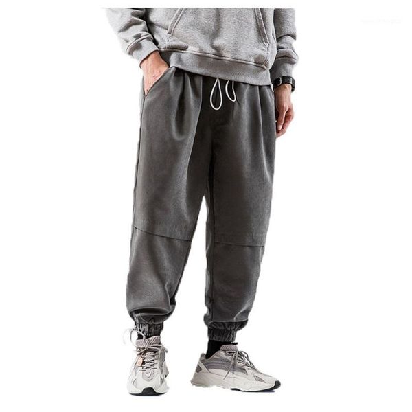 

men's pants zogaa fitness muscle gray jogging solid running mens sport pencil sweatpants cotton soft bodybuilding joggers gym trousers1, Black