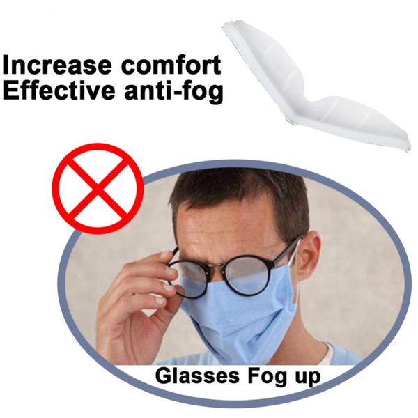 

new anti-fog mask bracket silicone nose bridge connector paste mask anti-fog eye rescue device anti-fog nose bridge