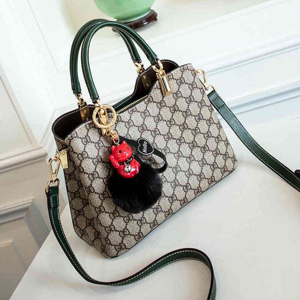 

purse new women's hand printed texture bag sling shoulder messenger bag