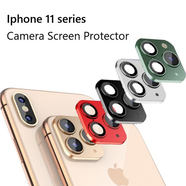 

camera film tempered glass for iphone 11 pro max camera lens screen protector titanium full cover with retail box