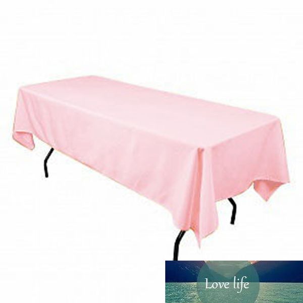 Tabela de tecido de cetim pano de mesa retangular mesa de toalha de mesa para o casamento restaurante banquete preto roxo rosa