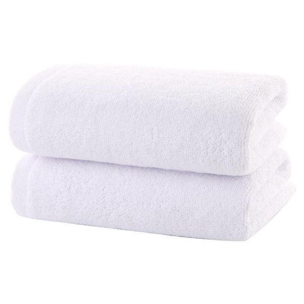 

хлопковое полотенце 2 частей мягкий 110г отель чистый белый washcloth полотенце мягкие абсорбирующие банные полотенца для взрослых ванна для