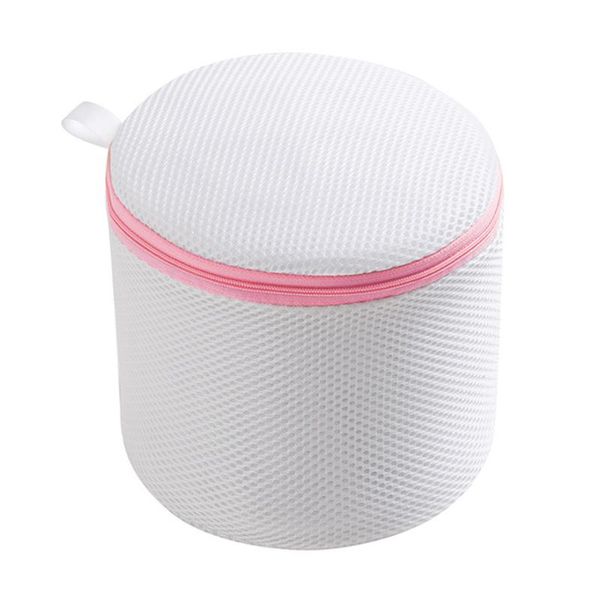 

travel organizer machine wash laundry bag home protective storage thick simple bra lingerie zipper closure accessories underwear