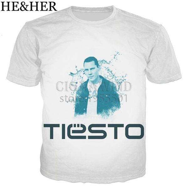 

new tiesto dj music 3d print shirts aesthetic hippie anime men clothing