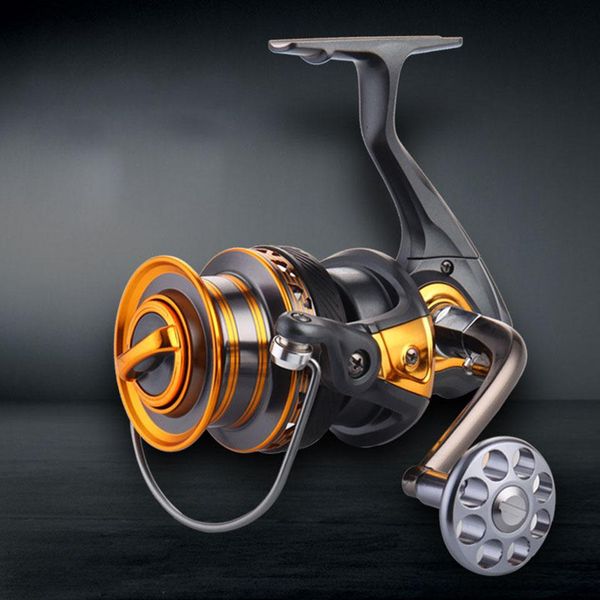 

13+1bb 5.2:1 5.1:1 superior metal arm 4000-7000 series surf spinning fishing reels big long scasting fly sea wire cup wheels bbyooc