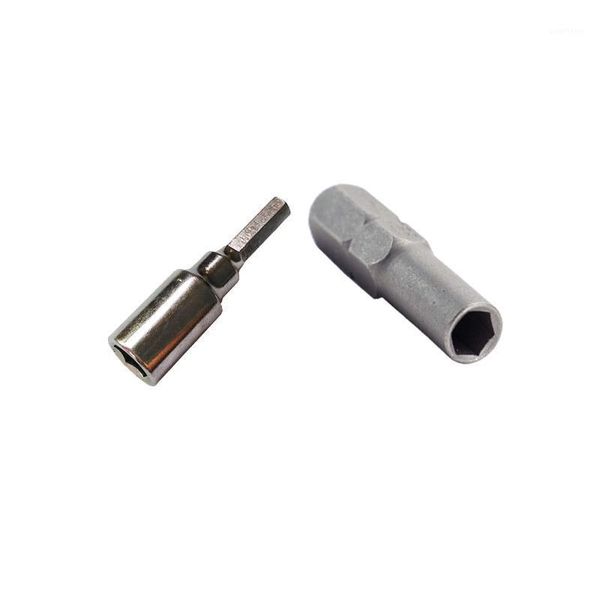 

hex bit adapter 4mm to 6.35mm 1/4" screw driver bits hex shank 1/4" 6.35mm to 4mm with a magnetic slot/insert jack holder,10pcs1