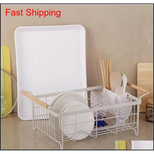 

dish drying rack,dish racks with drain board utensil holder iron plate dishes drainer for kitchen counter over sink st qyluvr mj_bag