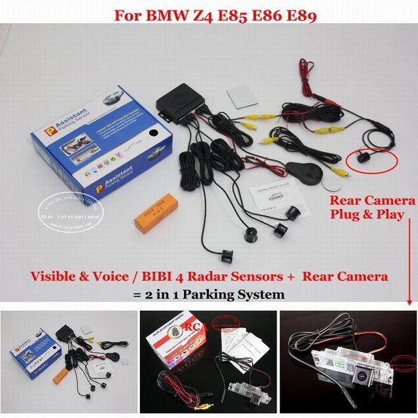 

for z4 e85 e86 e89 car parking sensor sensors auto alarm system highquality rearview reverse camera1