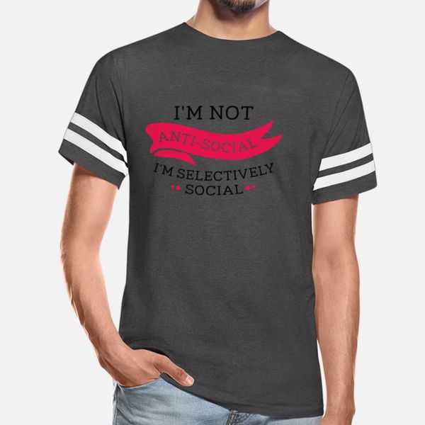 

i'm not anti-social designers graphic t shirt lovely o-neck tracksuit hoodie sweatshirt