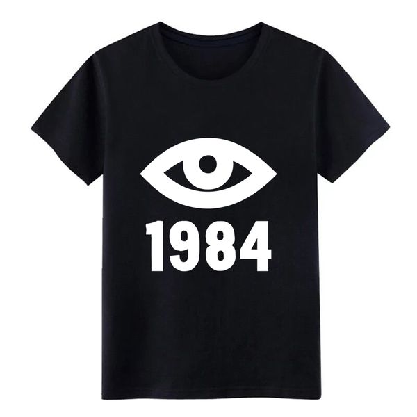 

men's orwell 1984 designing 100% cotton clothes famous breathable summer unique shirt hoodie designers t shirts sweatshirt