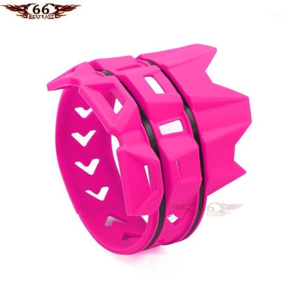 

motorcycle exhaust system pipe protector guard pink xc exc sx cr yz wr kx rm1