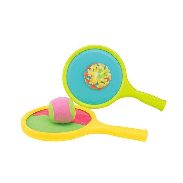 

catch ball racket set indoor and outdoor toys tennis baseball summer games sports beach toys children gifts pvc wmtwjm xhlove