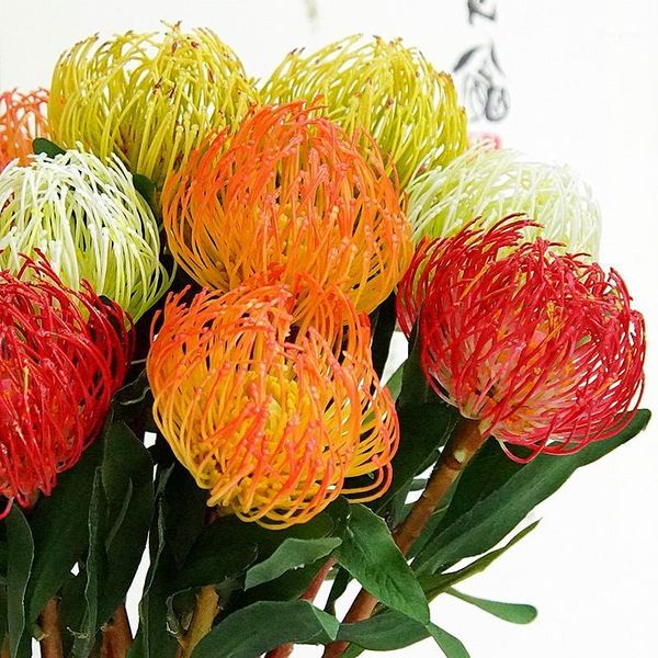

plastic fireworks flowers artificial flower home party decoration pgraphy faux plants1
