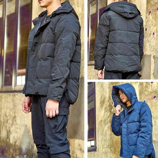 

Men Down Parkas High Quality puffer down et Daunene doudoune Winter Coat mens parka Windbreaker Warm, Black