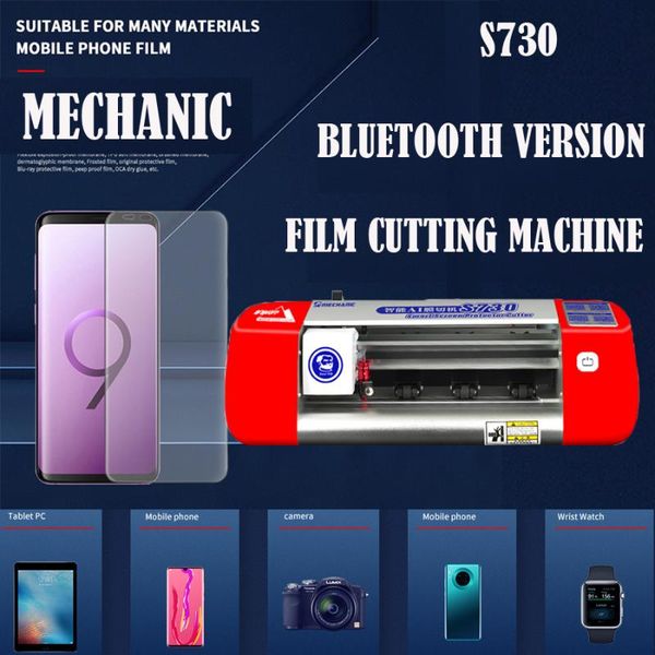 

mechanic s730 auto film cutting machine mobile phone tablet front glass back cover protect film cut tool protective tape