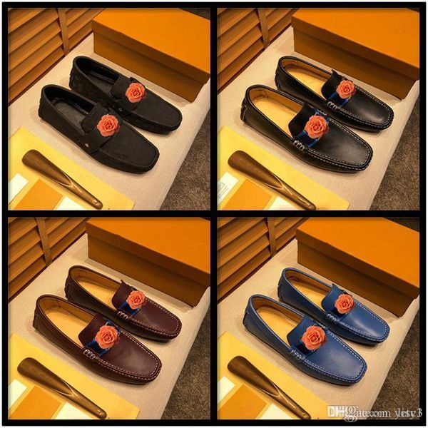 

q7 gold silver mens loafers fashion moccasins driving shoes slip on flats plus size 38-46 wedding party loafers designer shoe 33, Black