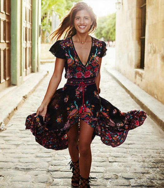 

dress long short sleeve women maxi dress woman summer beach chiffon party dresses dropshipping designer clothes, Black;gray