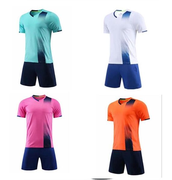 

2019 men children football jerseys boys girls soccer clothes sets kids training uniforms tracksuit customized42424242, Black