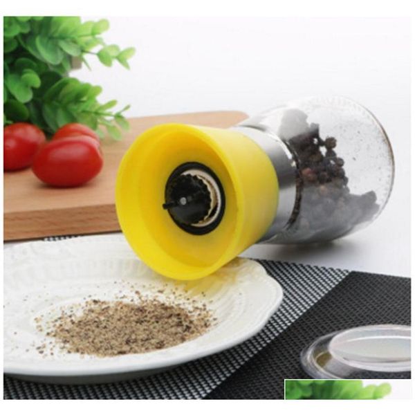 

manual glass pepper salt spice grinder mill hand pepper herb m jllxtc bdedome