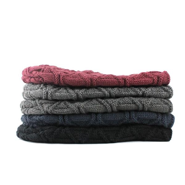 

flb] зимние шляпы черепочки шапочки шапки зимние шансы для мужчин женские кепки balaclava mask gorras bonnet вязаная шапка f18074 wmtzit, Black;white