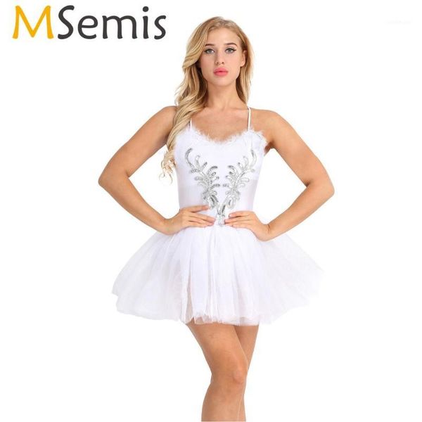 

elegant white black women swan lake costumes ballet dress sequined beads flower leotard tutu dress stage performance dancewear1, Black;red