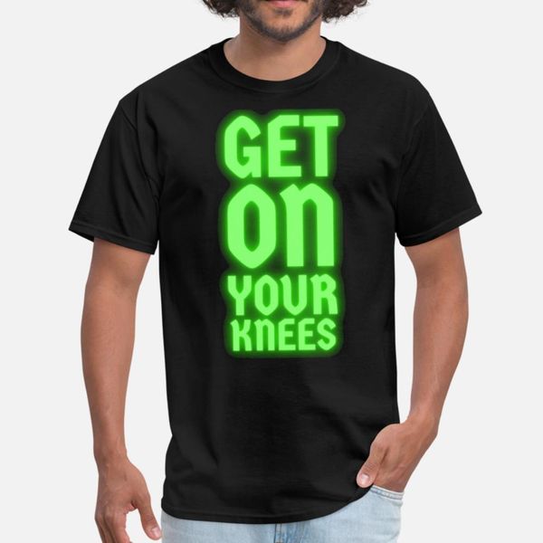 

get on your knees (neon green version) designers graphic t shirt classic lovely trendy tracksuit hoodie sweatshirt