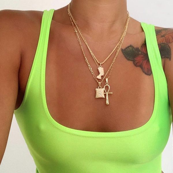 

подвеска модного choker кристалл глава заявление многослойного ожерелье воротник многоуровневых женщины фараон панк новый ювелирные изделия, Golden;silver