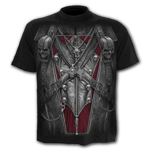 

2020men skull ghost rider cool 3d print shirts aesthetic graphic oversized men clothing