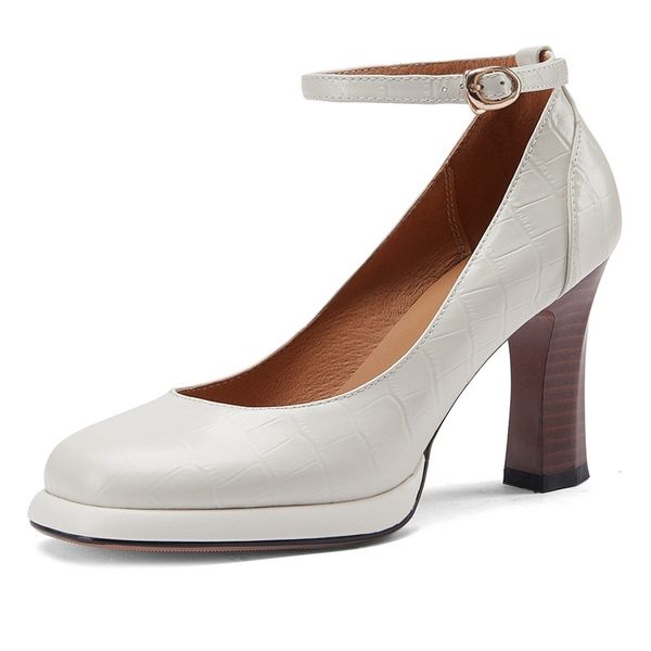 

2021 женская мода новый высокий каблук марк марк моски женщина как вечеринка свадебные обувь большой 34-43 dm3m, Black