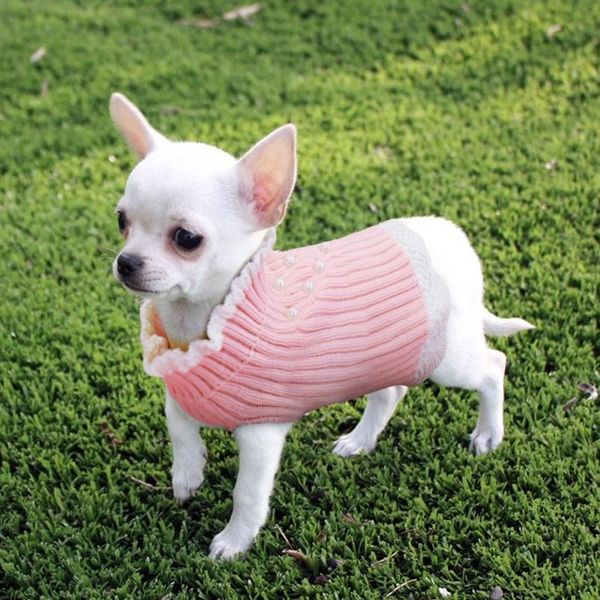 

cat dog knitted sweaters clothing autumn winter pet puppy clothes for small dogs cats chihuahua yorkies kitten cat coat jlluro