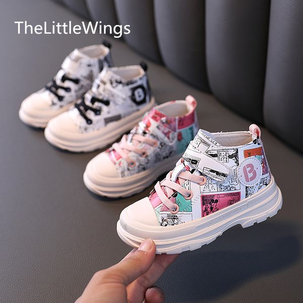 

autumn 2020 new children's girls canvas fashion boys casual shoes 1-3 years old super soft and comfortable, Black;red
