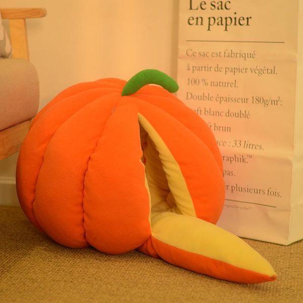 

cat beds & furniture funny fruit design house nest winter warm pet mat pumpkin cute modeling dog for small teddy bed
